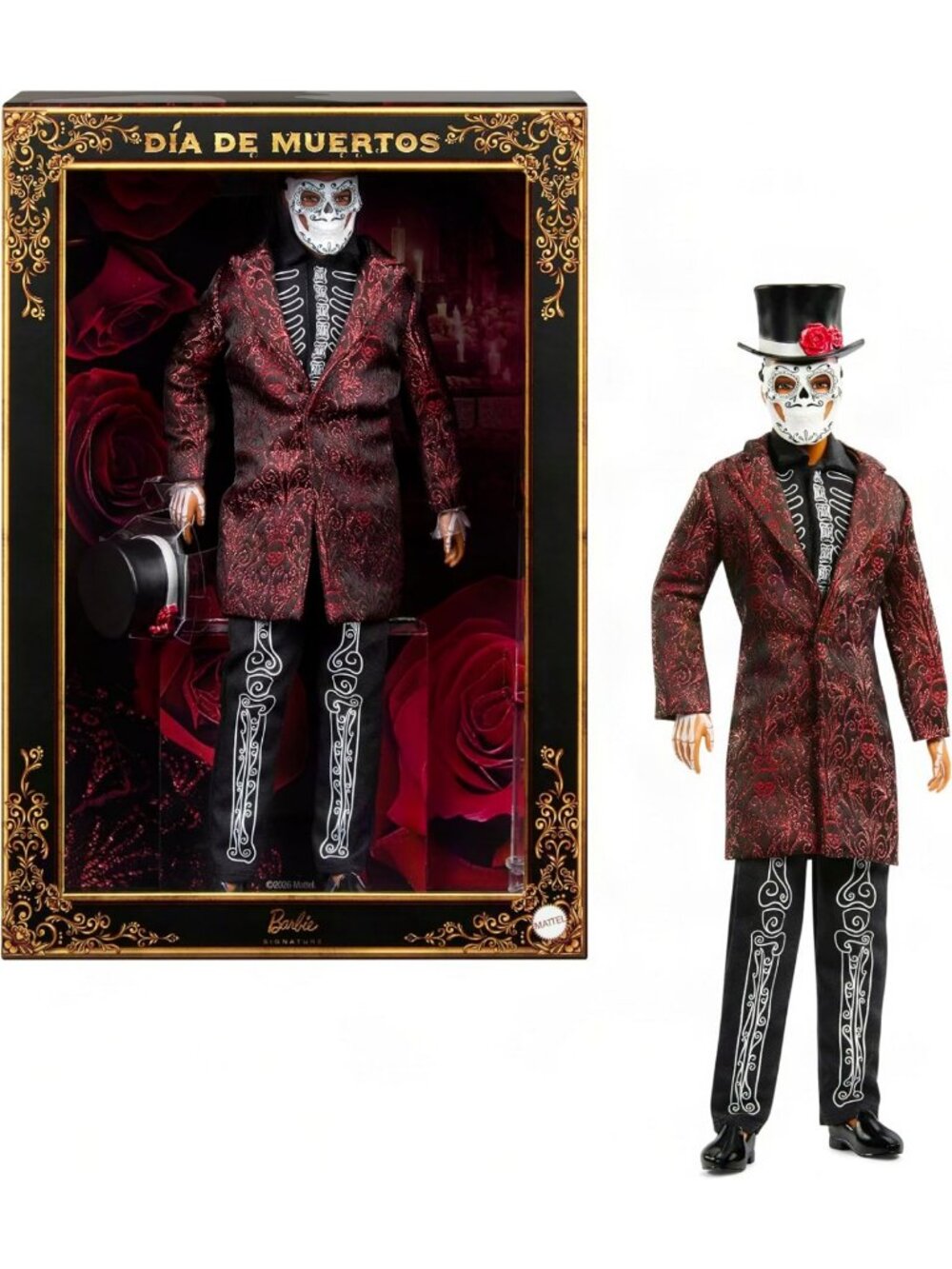 Collectible Día De Muertos Ken Doll | Limited Edition, Unique Decor, Gift Idea
